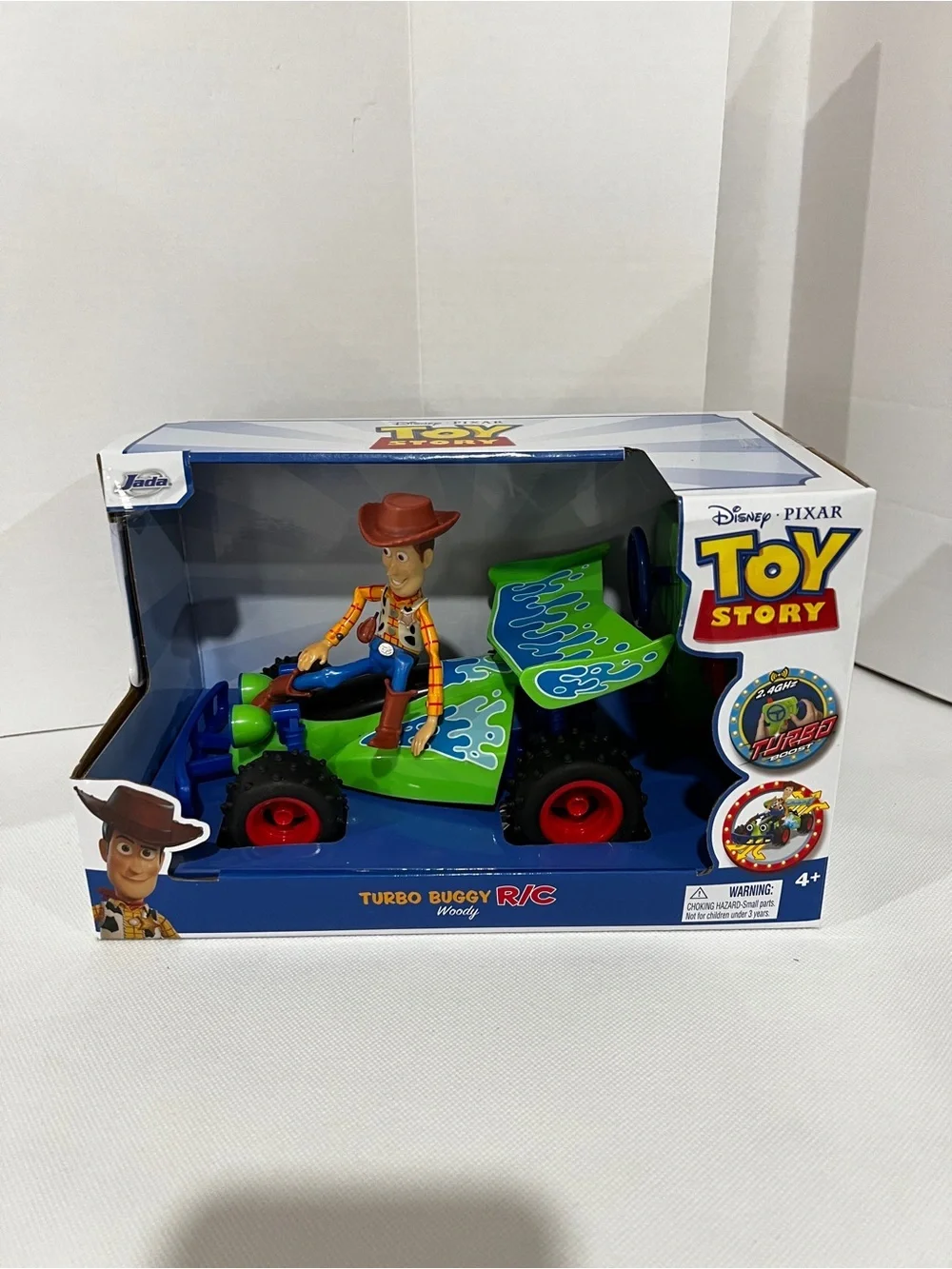 Disney Parks Toy Story Woody Turbo Buggy R/C Ages 4+ Toy For kids